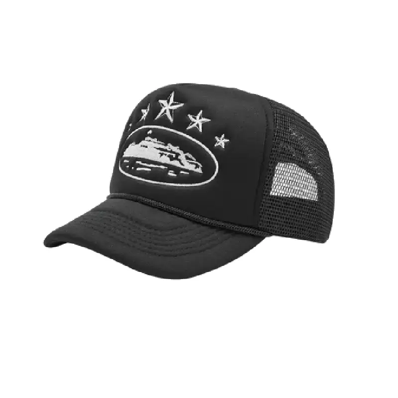 Casquette Trucker Corteiz 5 Starz Alcatraz Noir Casquette Trucker Corteiz 5 Starz Alcatraz Noir