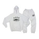 Corteiz Weißer Trainingsanzug1